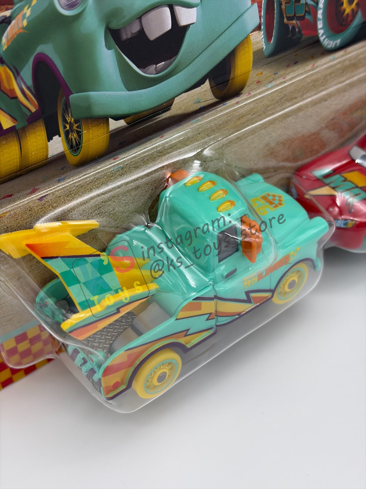 Disney Pixar Cars 1:55 by Mattel 2-Pack, RACE TO CELEBRATE MATER AND LIGHTNING MCQUEEN - 2026 NEW RELEASE - BNIP