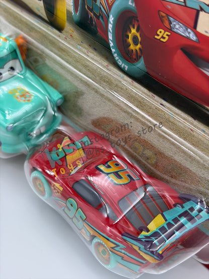 Disney Pixar Cars 1:55 by Mattel 2-Pack, RACE TO CELEBRATE MATER AND LIGHTNING MCQUEEN - 2026 NEW RELEASE - BNIP