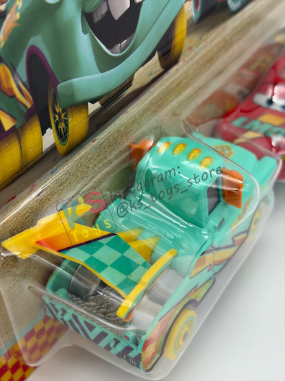 Disney Pixar Cars 1:55 by Mattel 2-Pack, RACE TO CELEBRATE MATER AND LIGHTNING MCQUEEN - 2026 NEW RELEASE - BNIP