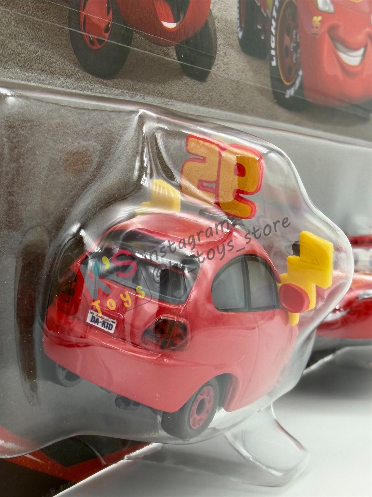 Disney Pixar Cars 1:55 by Mattel 2-Pack, MADDY McGEAR AND LIGHTNING MCQUEEN CARS 3 - 2026 RELEASE - BNIP