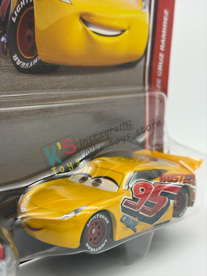 Disney Pixar Cars 1:55 by Mattel 2-Pack, HEADSET CREW CHIEF LIGHTNING MCQUEEN AND RUSTEZE CRUZ RAMIREZ - 2026 RE-RELEASED 20th ANNIVERSARY CARD - BNIP