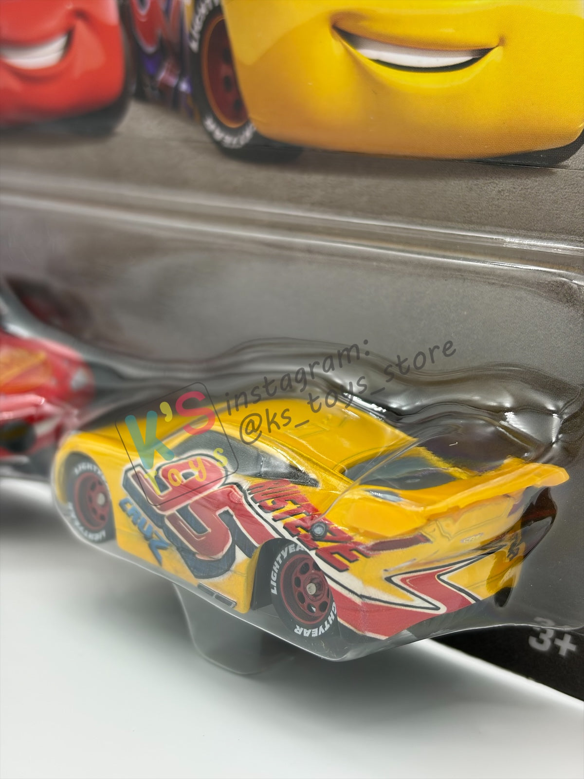 Disney Pixar Cars 1:55 by Mattel 2-Pack, HEADSET CREW CHIEF LIGHTNING MCQUEEN AND RUSTEZE CRUZ RAMIREZ - 2026 RE-RELEASED 20th ANNIVERSARY CARD - BNIP