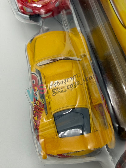 Disney Pixar Cars 1:55 by Mattel 2-Pack, HEADSET CREW CHIEF LIGHTNING MCQUEEN AND RUSTEZE CRUZ RAMIREZ - 2026 RE-RELEASED 20th ANNIVERSARY CARD - BNIP