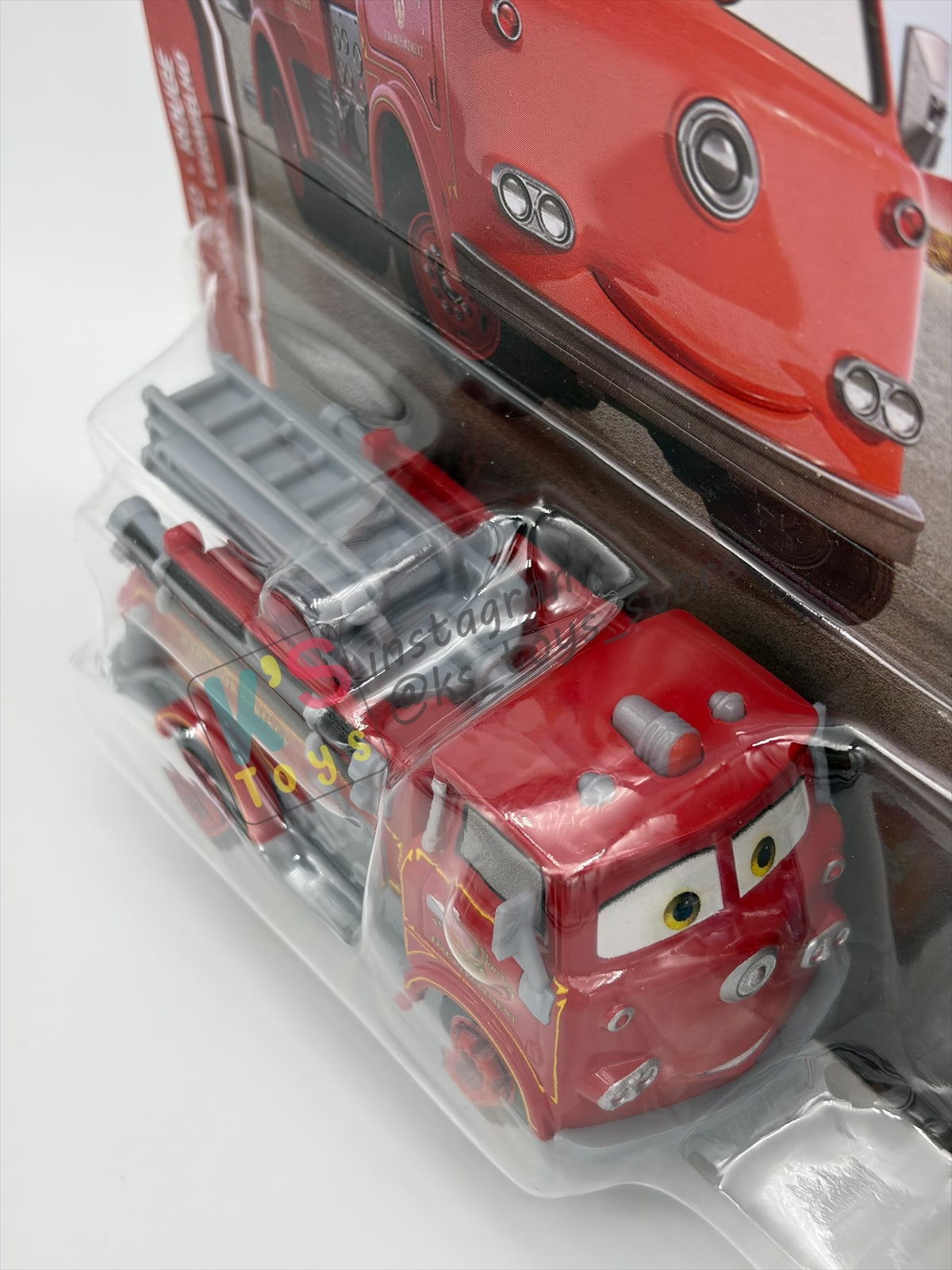 Disney Pixar Cars 1:55 by Mattel 2-Pack, RED AND GUIDO (FACIAL VARIANT) - 2026 RE-RELEASED 20th ANNIVERSARY CARD - BNIP