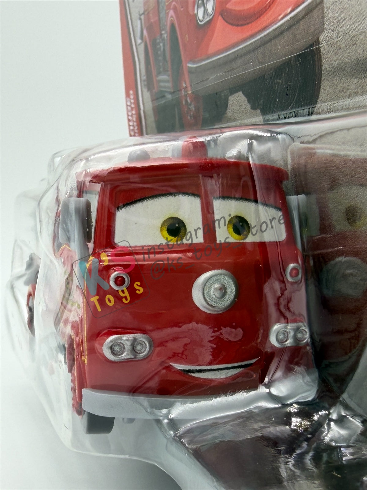 Disney Pixar Cars 1:55 by Mattel 2-Pack, RED AND GUIDO (FACIAL VARIANT) - 2026 RE-RELEASED 20th ANNIVERSARY CARD - BNIP