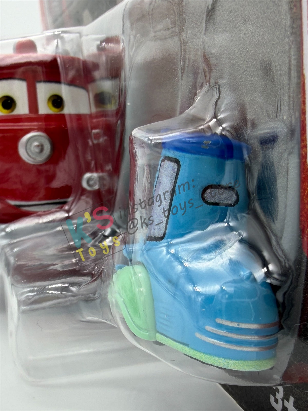 Disney Pixar Cars 1:55 by Mattel 2-Pack, RED AND GUIDO (FACIAL VARIANT) - 2026 RE-RELEASED 20th ANNIVERSARY CARD - BNIP