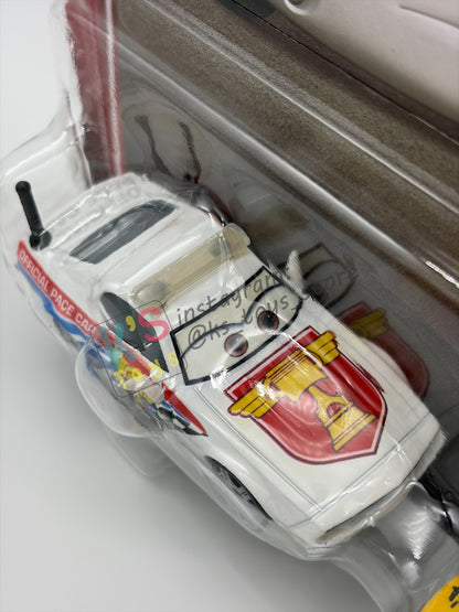 Disney Pixar Cars 1:55 by Mattel 2-Pack, PAT TRAXSON AND JEFF GORVETTE - 2026 RE-RELEASED 20th ANNIVERSARY CARD - BNIP