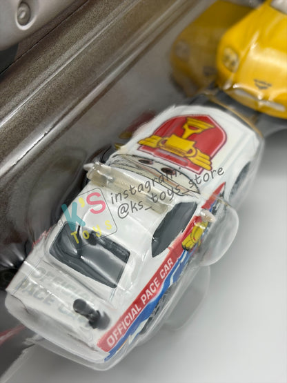 Disney Pixar Cars 1:55 by Mattel 2-Pack, PAT TRAXSON AND JEFF GORVETTE - 2026 RE-RELEASED 20th ANNIVERSARY CARD - BNIP