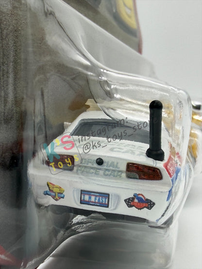 Disney Pixar Cars 1:55 by Mattel 2-Pack, PAT TRAXSON AND JEFF GORVETTE - 2026 RE-RELEASED 20th ANNIVERSARY CARD - BNIP