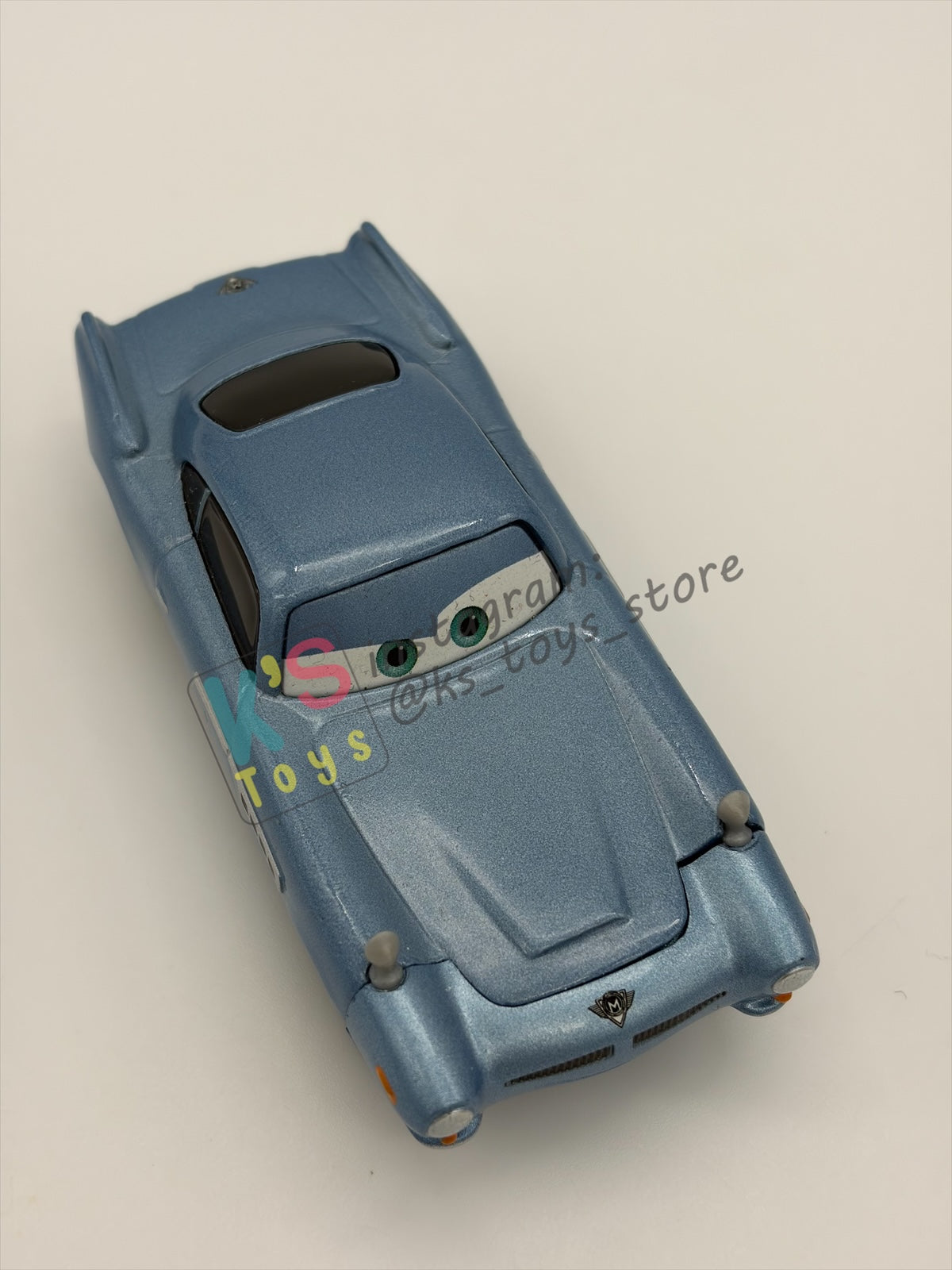 PRE-OWNED / LOOSE DISNEY PIXAR CARS BY MATTEL, "FINN MCMISSILE" - CARS SERIES - NEAR MINT CONDITION BUT HAS A DEFECT - READ DESCRIPTION!!!!!!!!!!!