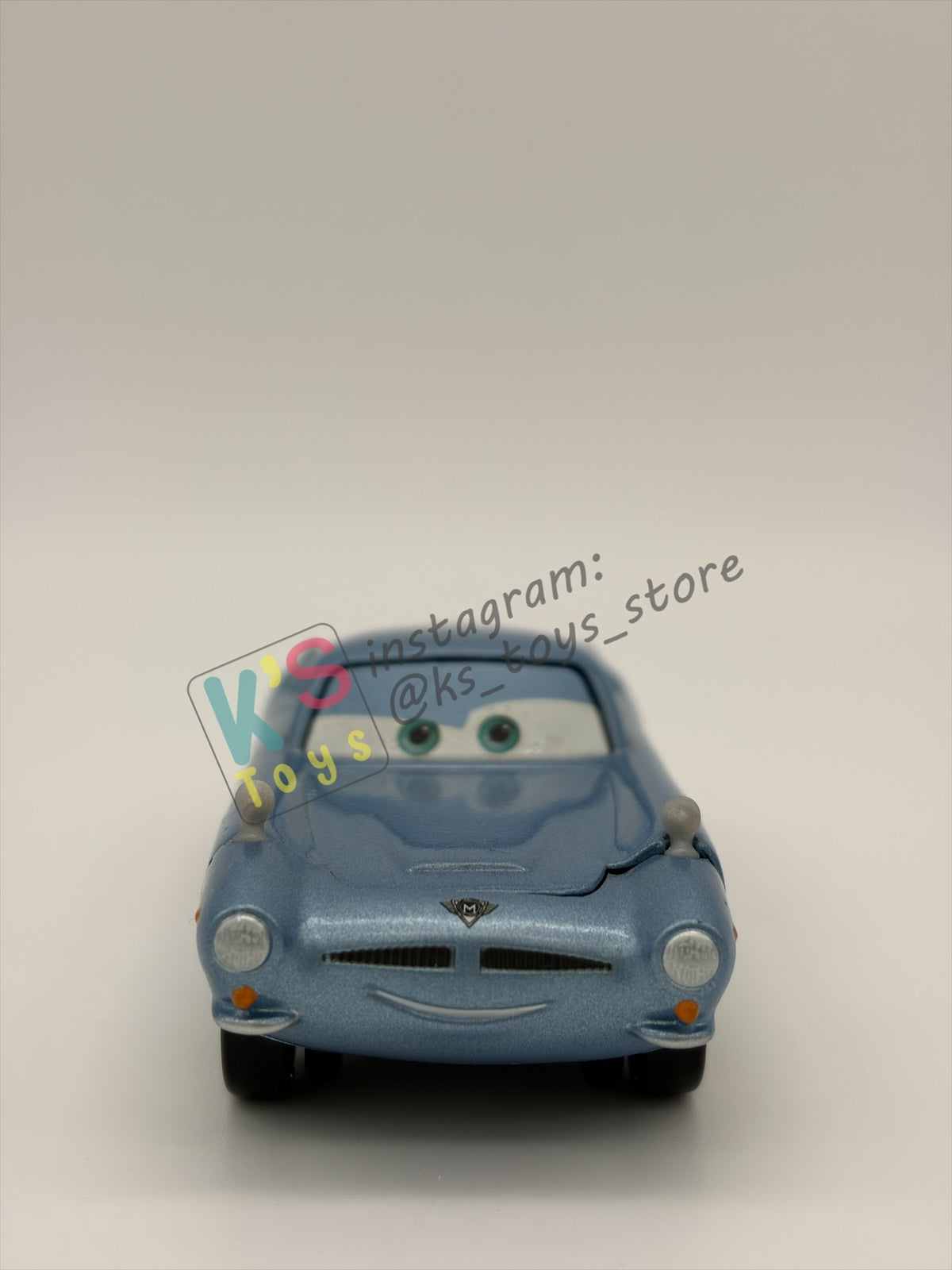 PRE-OWNED / LOOSE DISNEY PIXAR CARS BY MATTEL, "FINN MCMISSILE" - CARS SERIES - NEAR MINT CONDITION BUT HAS A DEFECT - READ DESCRIPTION!!!!!!!!!!!