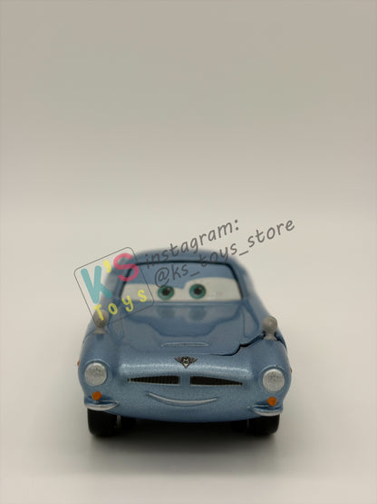 PRE-OWNED / LOOSE DISNEY PIXAR CARS BY MATTEL, "FINN MCMISSILE" - CARS SERIES - NEAR MINT CONDITION BUT HAS A DEFECT - READ DESCRIPTION!!!!!!!!!!!