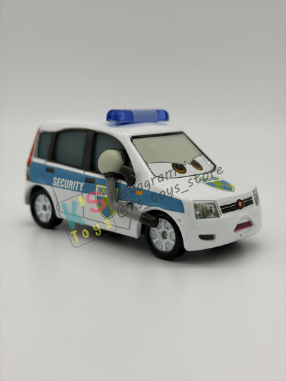 PRE-OWNED / LOOSE DISNEY PIXAR CARS BY MATTEL - "ALEX CARVILL" - CARS 2 WGP SERIES - NEAR MINT CONDITION - READ DESCRIPTION!!!!!!!!!!!
