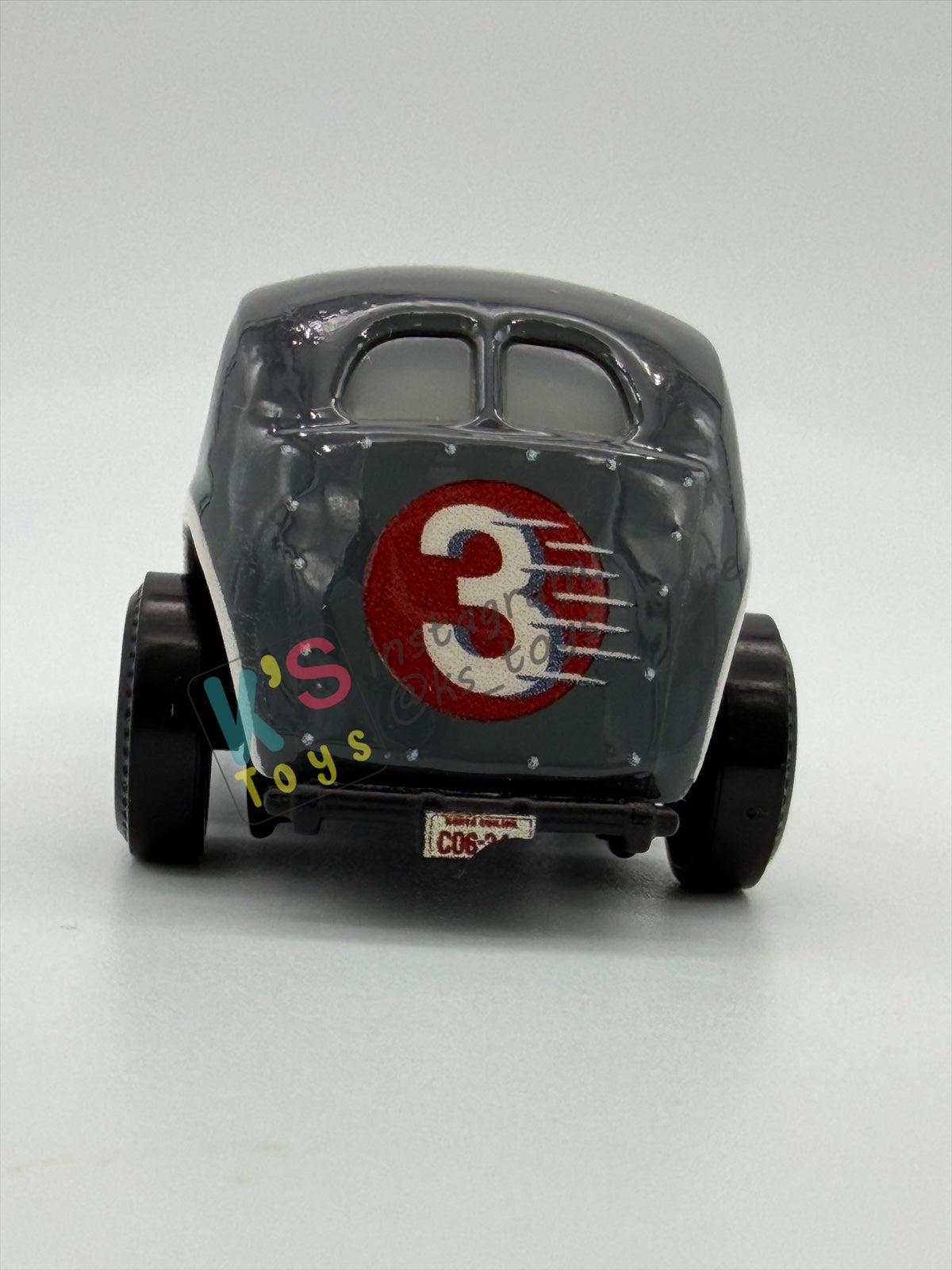PRE-OWNED / LOOSE DISNEY PIXAR CARS BY MATTEL - "CALEB WORLEY" - CARS 3 DOC'S RACING DAYS SERIES - PLAYED CONDITION - READ DESCRIPTION!!!!!!!!!!!