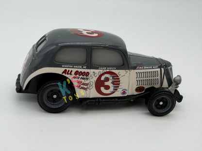 PRE-OWNED / LOOSE DISNEY PIXAR CARS BY MATTEL - "CALEB WORLEY" - CARS 3 DOC'S RACING DAYS SERIES - PLAYED CONDITION - READ DESCRIPTION!!!!!!!!!!!