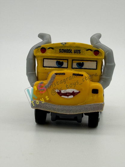 Loose Mini Racers Pixar Disney Cars, MISS FRITTER - Mint / Near Mint Condition