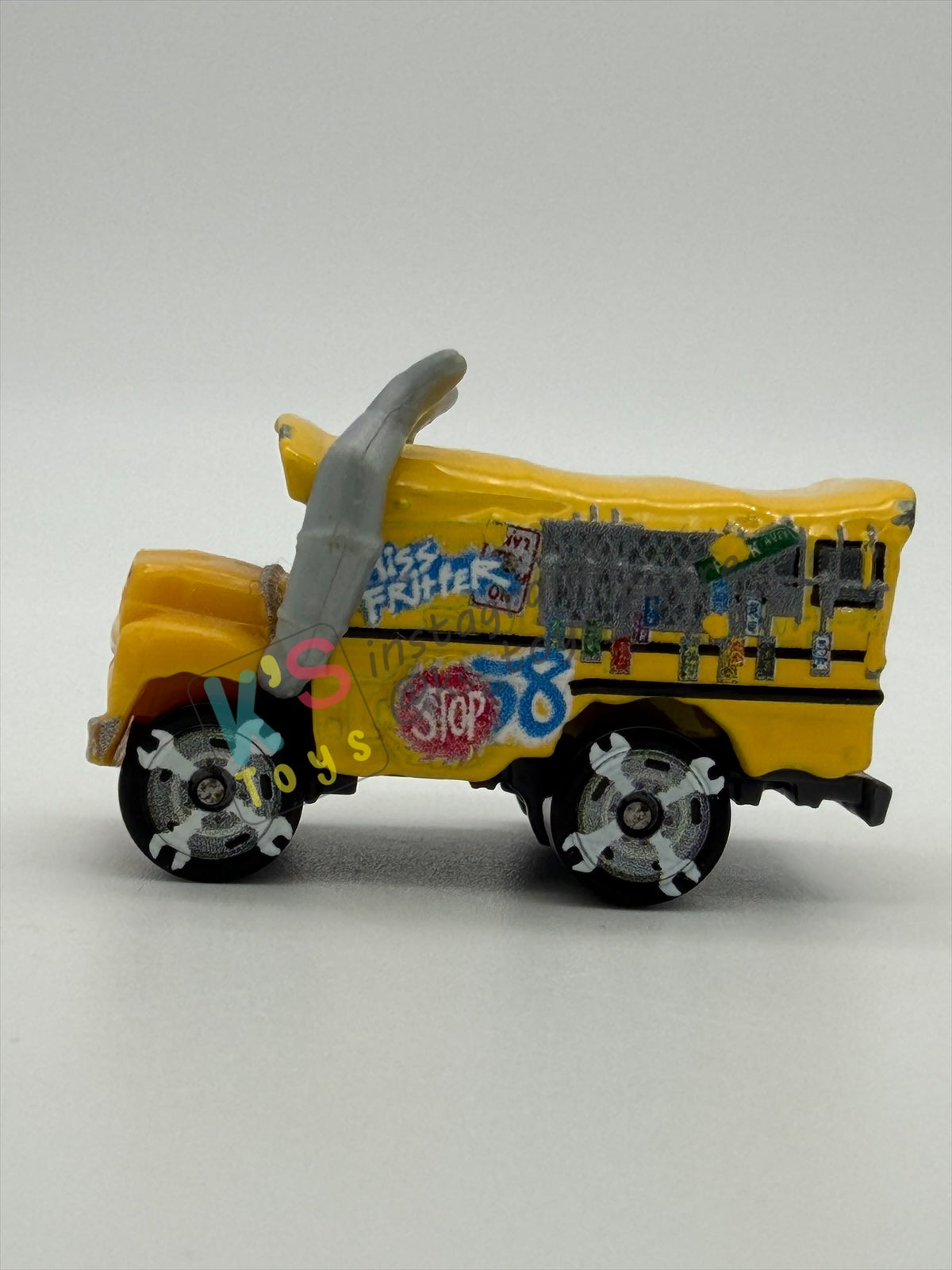Loose Mini Racers Pixar Disney Cars, MISS FRITTER - Mint / Near Mint Condition