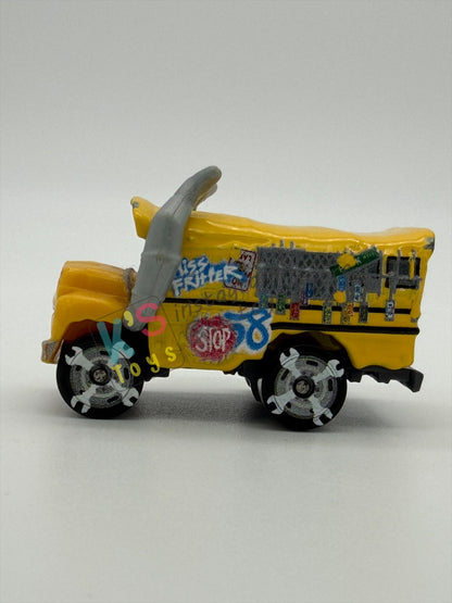 Loose Mini Racers Pixar Disney Cars, MISS FRITTER - Mint / Near Mint Condition