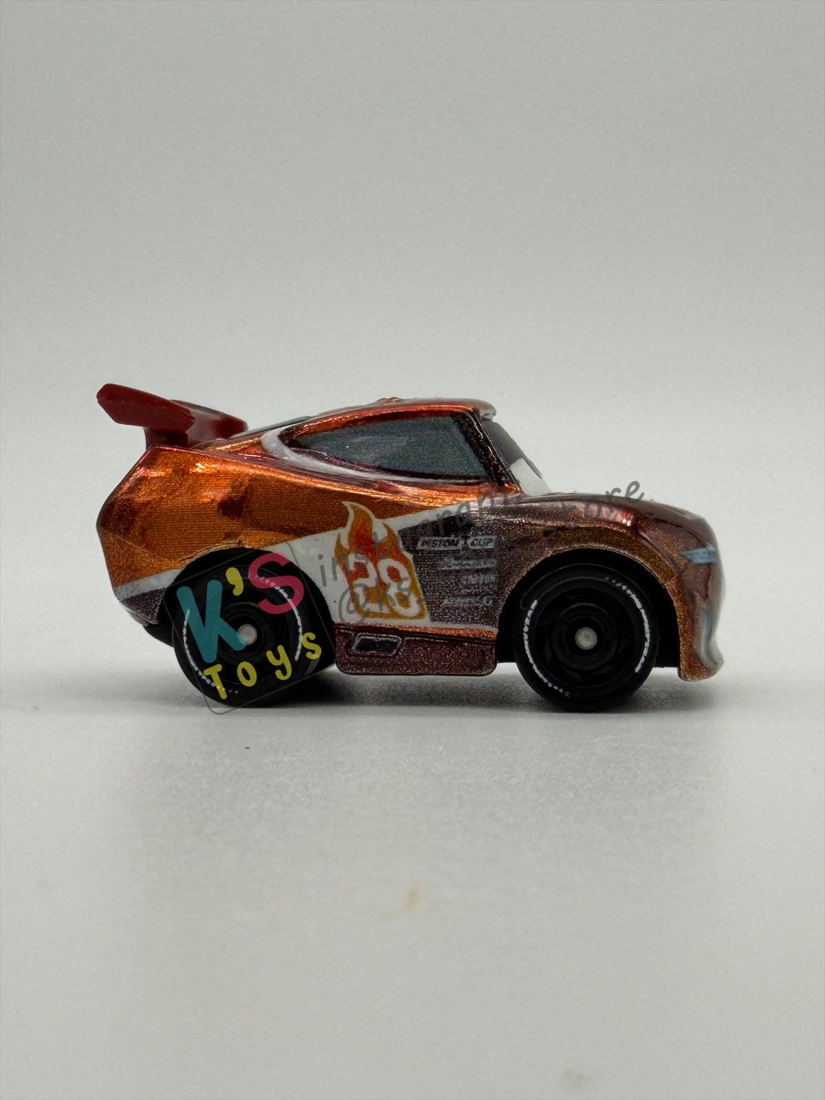 Loose Mini Racers Pixar Disney Cars, METALLIC TIM TREADLESS - NEAR MINT CONDITION