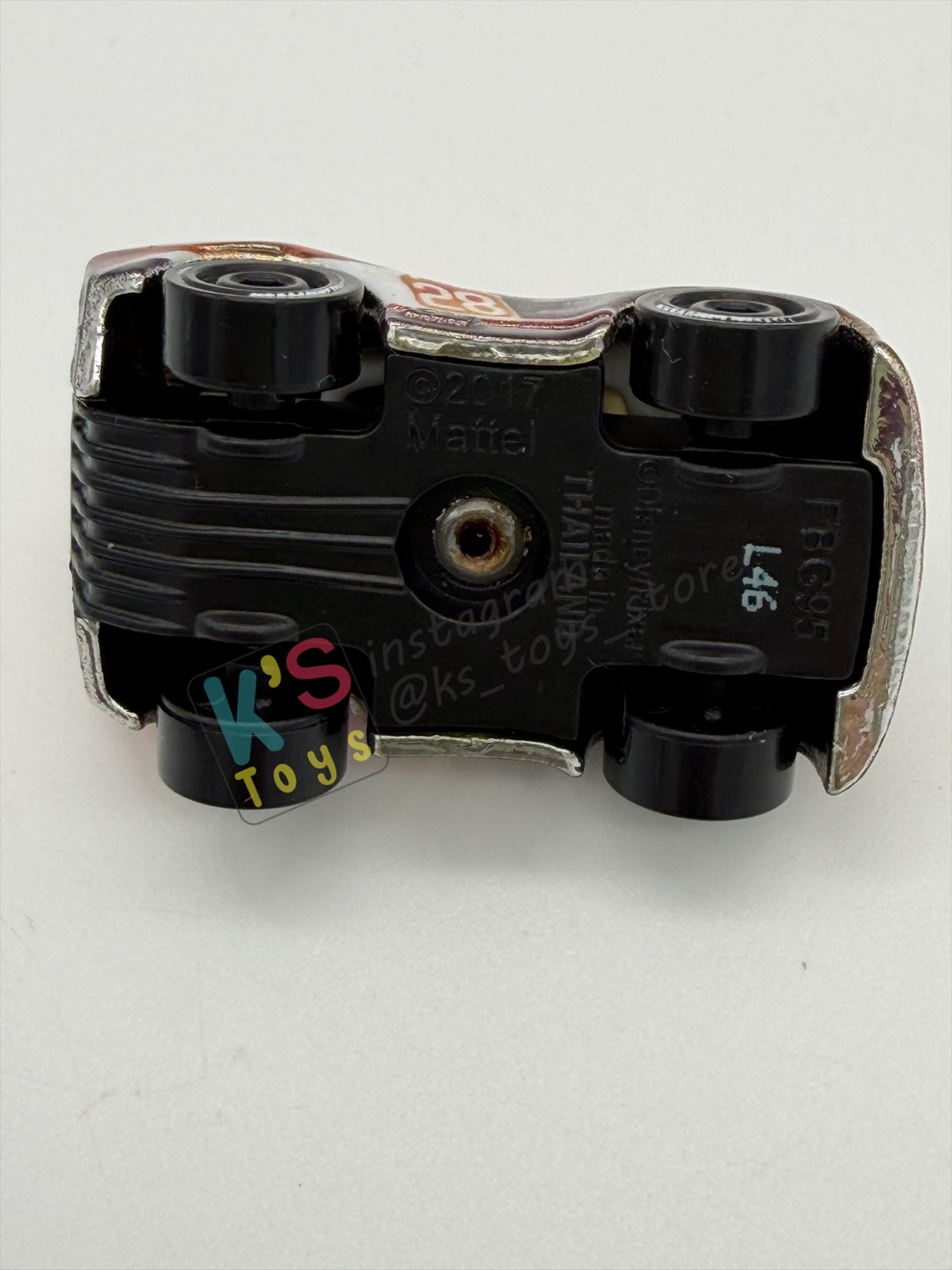 Loose Mini Racers Pixar Disney Cars, METALLIC TIM TREADLESS - NEAR MINT CONDITION