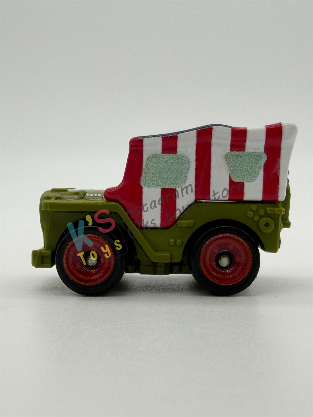 Loose Mini Racers Pixar Disney Cars, PATRIOT SARGE - Mint / Near Mint Condition