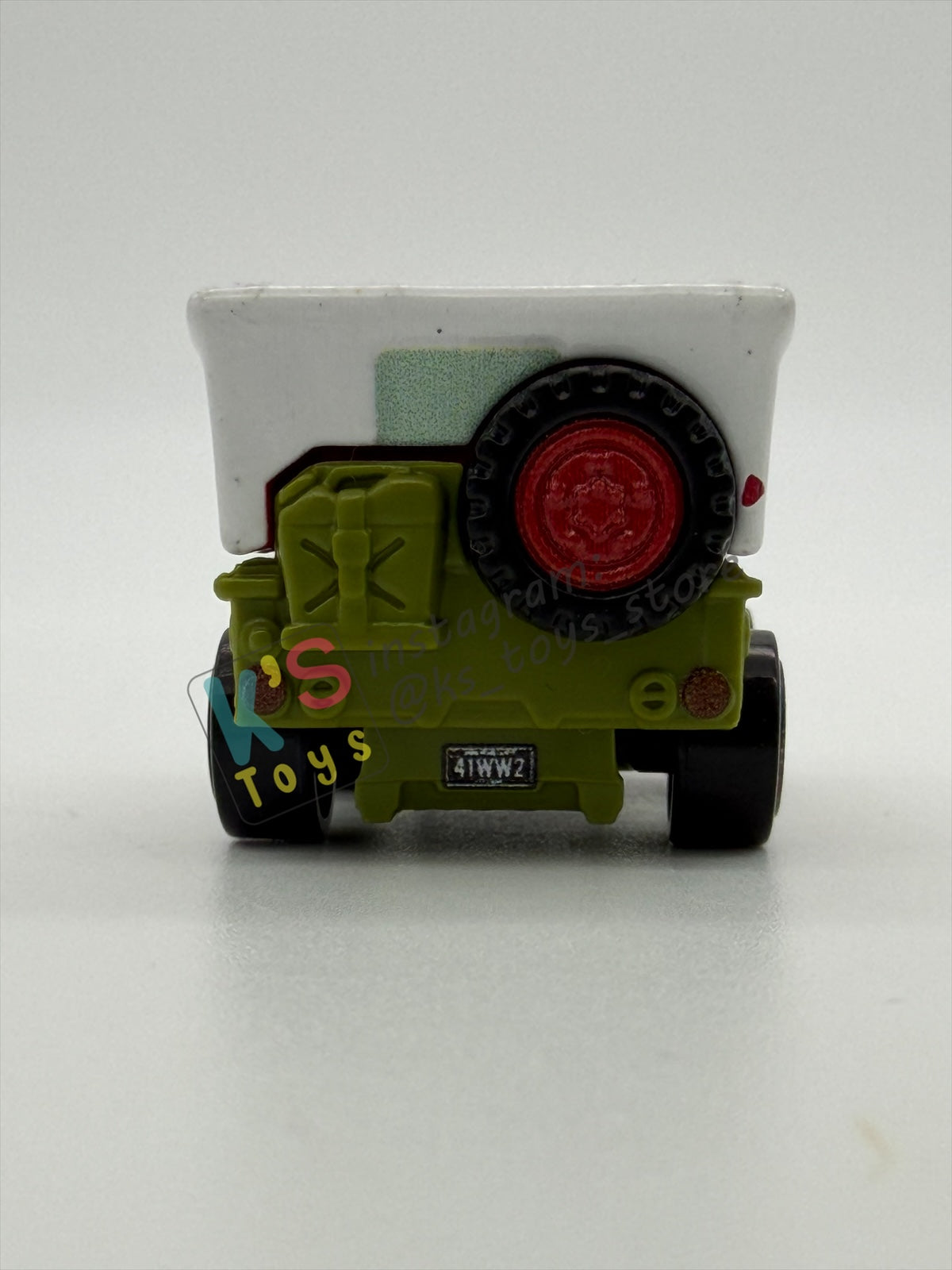 Loose Mini Racers Pixar Disney Cars, PATRIOT SARGE - Mint / Near Mint Condition