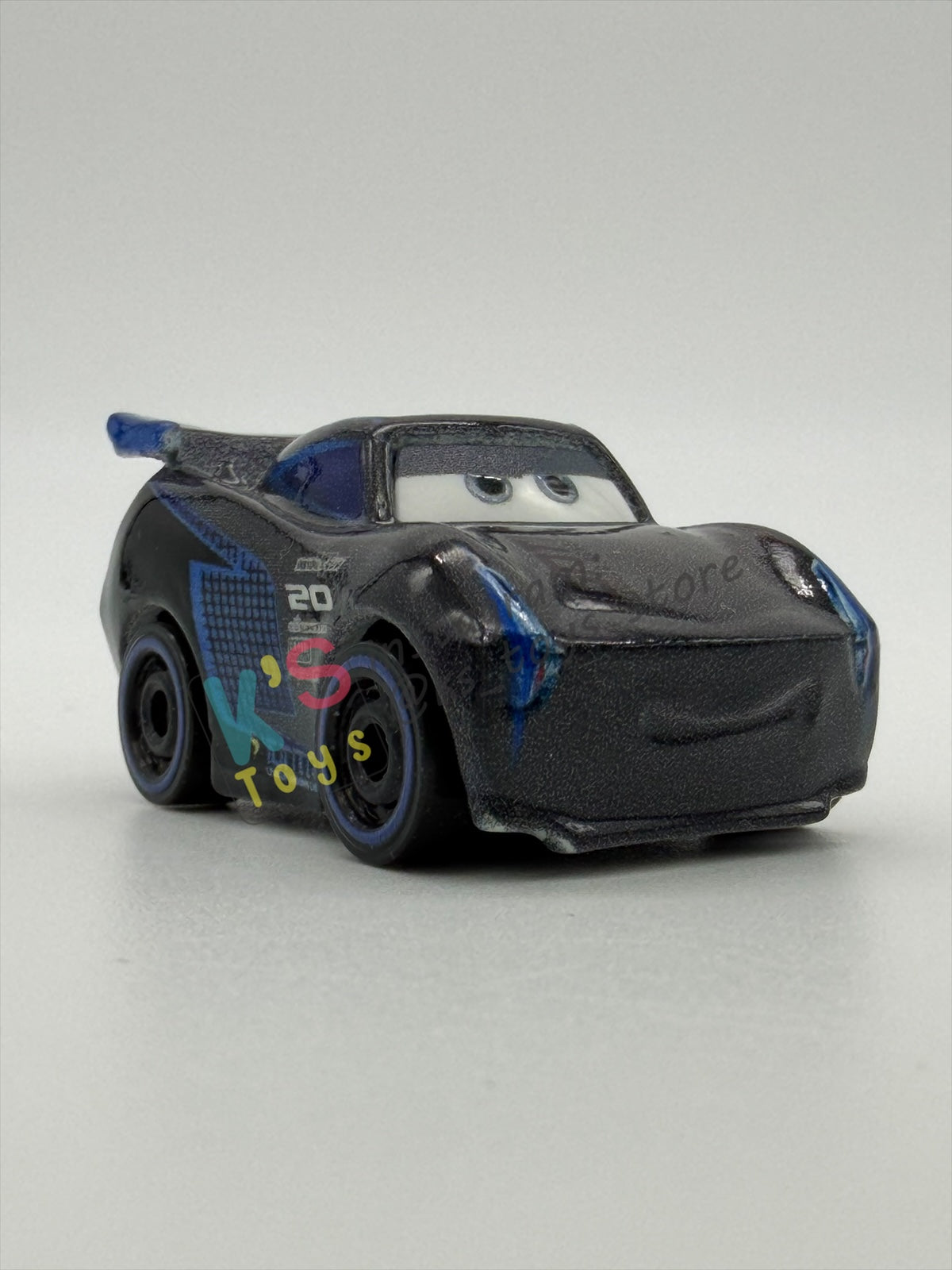 Loose Mini Racers Pixar Disney Cars, GLOW JACKSON STORM - Mint / Near Mint Condition