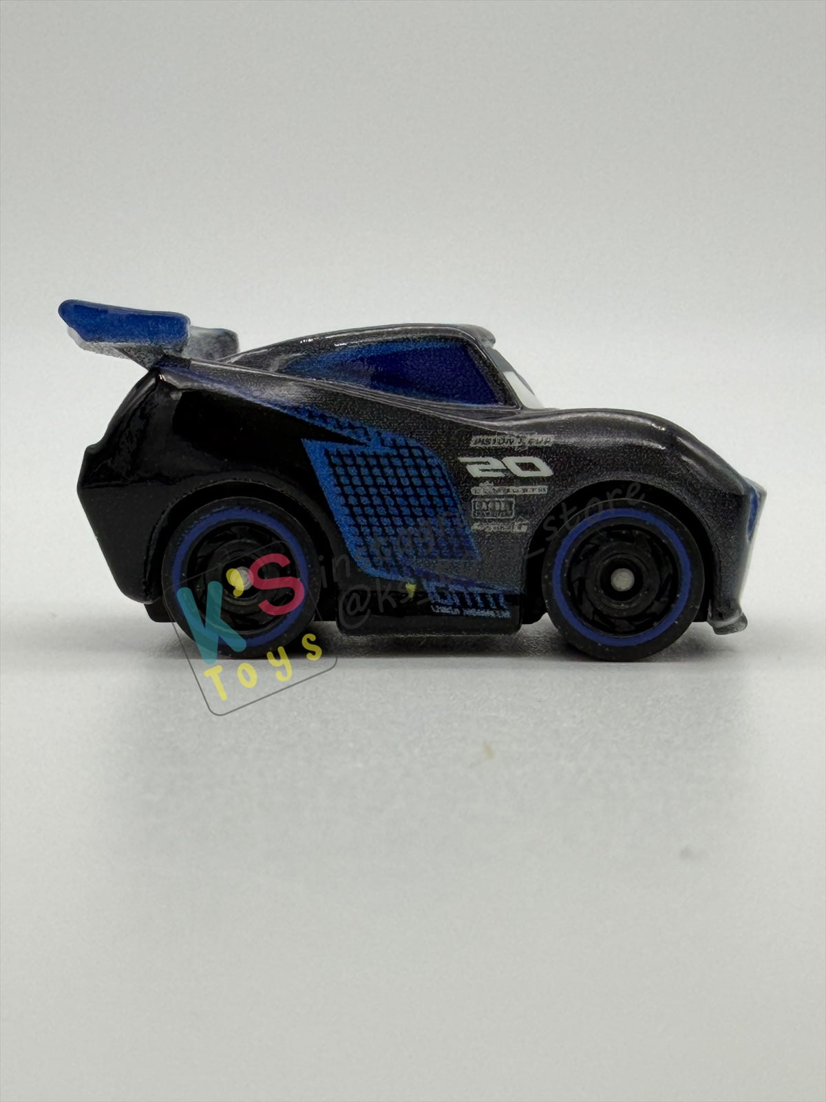Loose Mini Racers Pixar Disney Cars, GLOW JACKSON STORM - Mint / Near Mint Condition