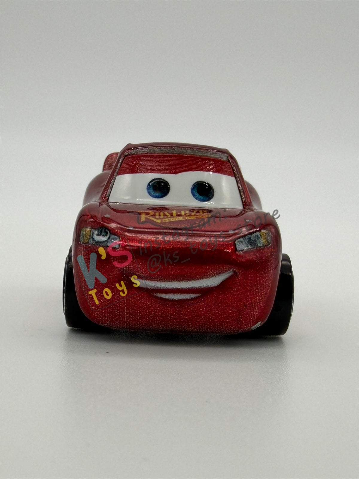 Loose Mini Racers Pixar Disney Cars, RADIATOR SPRINGS LIGHTNING MCQUEEN - Mint / Near Mint Condition