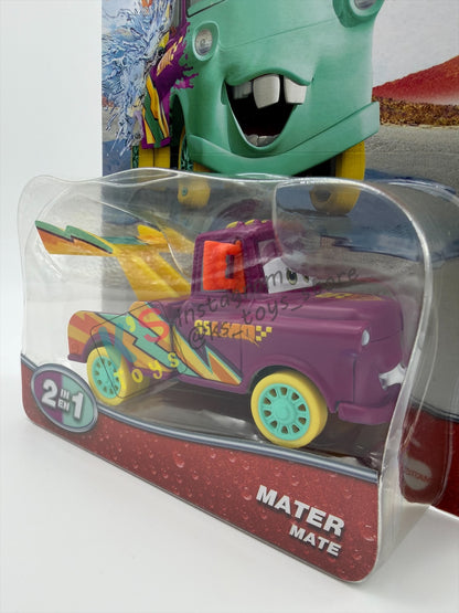 COLOR CHANGERS Disney Pixar Cars by MATTEL, RACE TO CELEBRATE MATER (PURPLE/AQUA) - 2026 NEW RELEASE  - BNIP