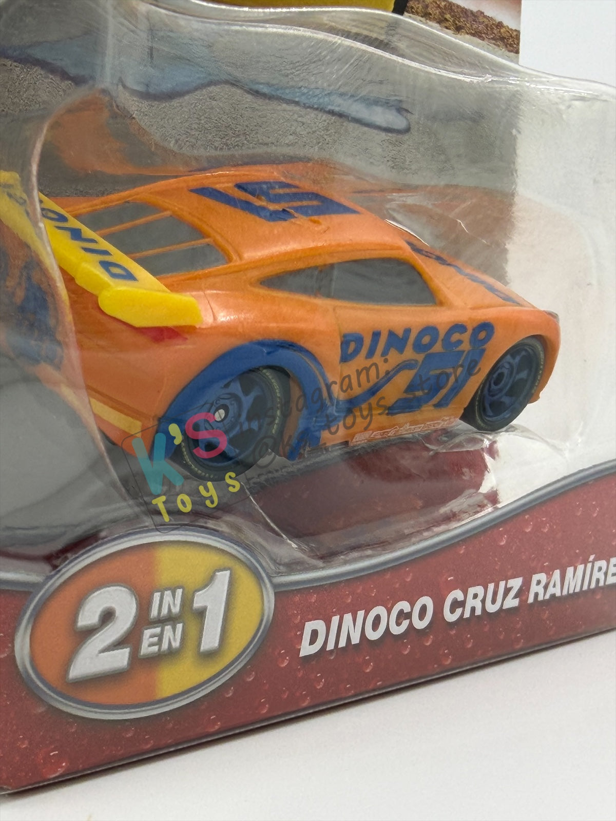 COLOR CHANGERS Disney Pixar Cars by MATTEL, DINOCO CRUZ RAMIREZ - 2026 RE-RELEASED BNIP