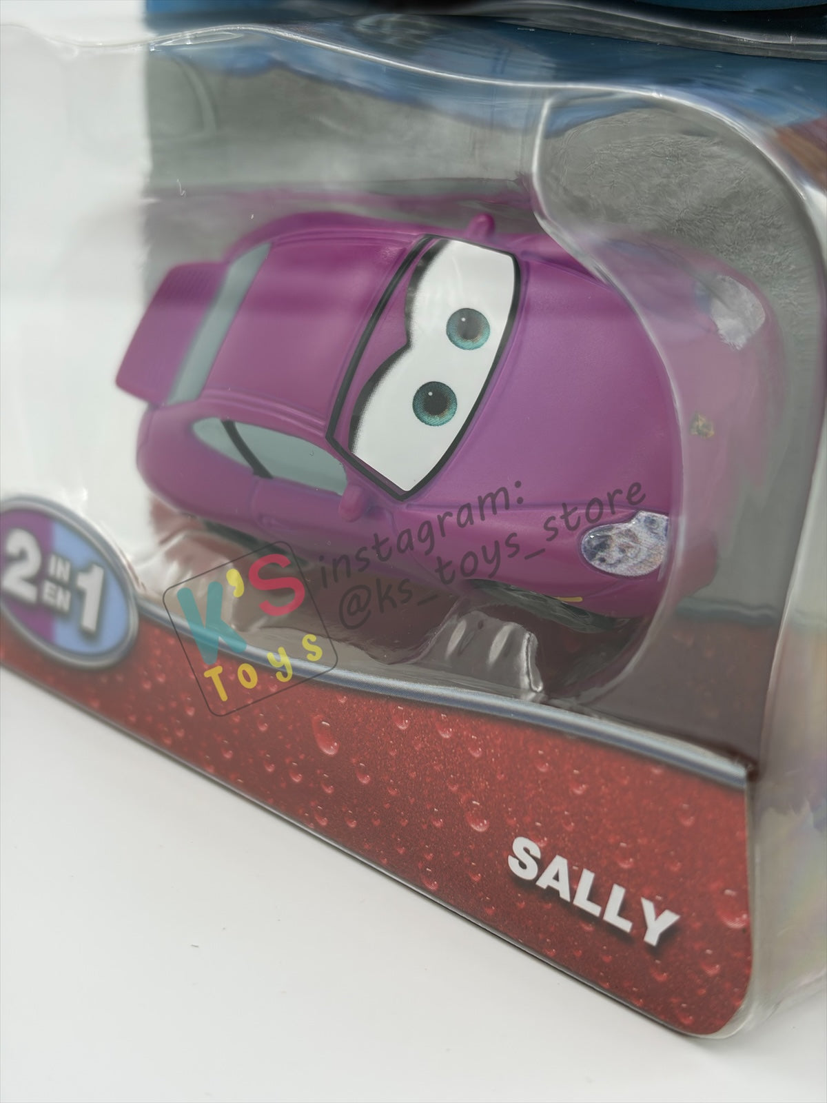 COLOR CHANGERS Disney Pixar Cars by MATTEL, SALLY (PURPLE/BLUE) - 2026 RE-RELEASED  - BNIP