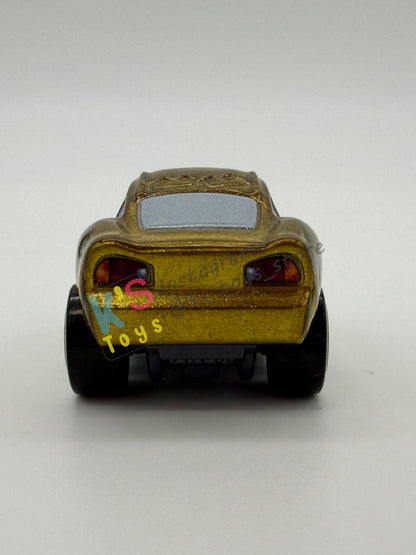 Loose Mini Racers Pixar Disney Cars, GOLDEN CRUISIN’ LIGHTNING MCQUEEN - Mint / Near Mint Condition