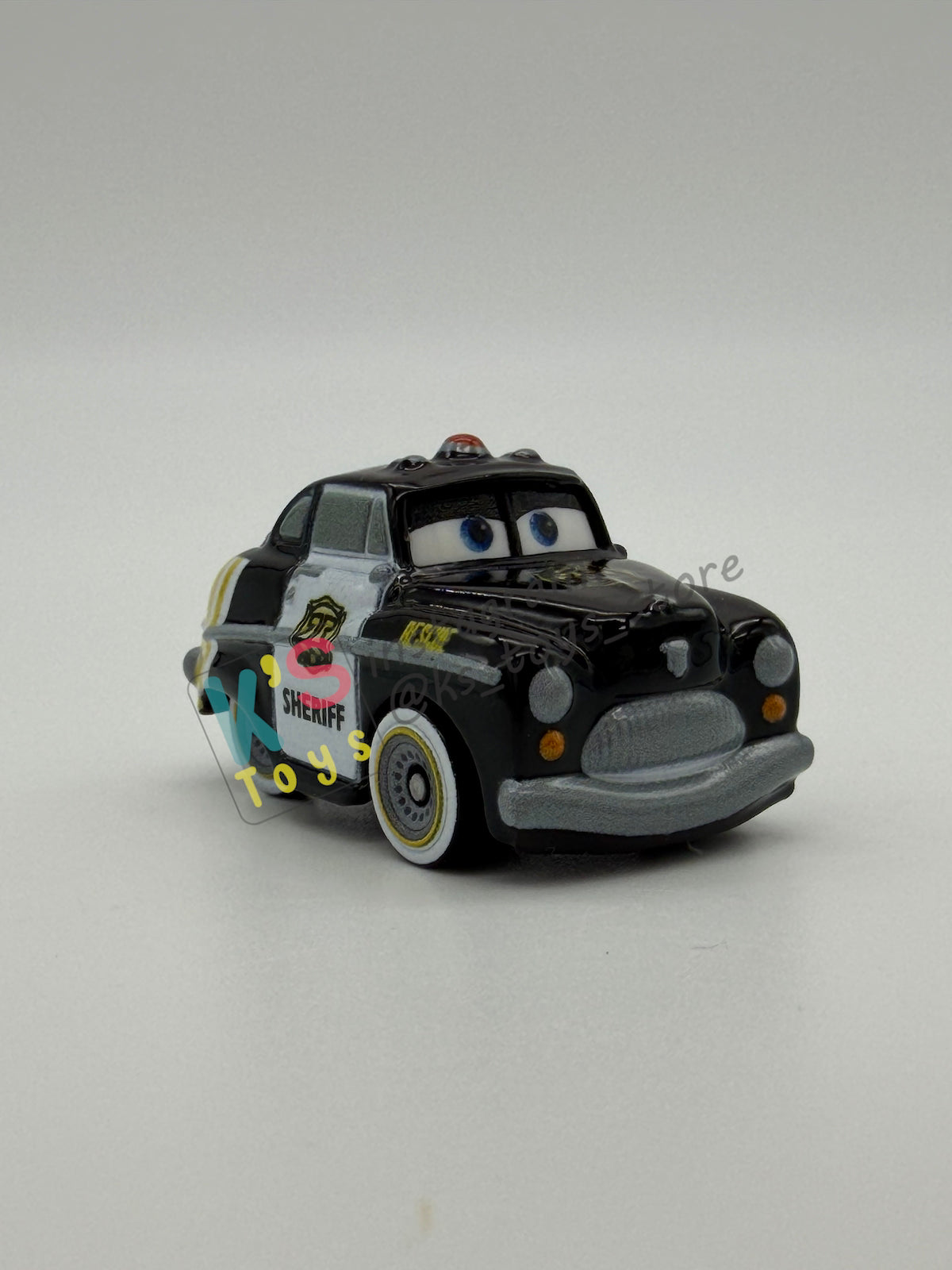 Loose Mini Racers Pixar Disney Cars, RACE AND RESCUE SHERIFF - Mint / Near Mint Condition