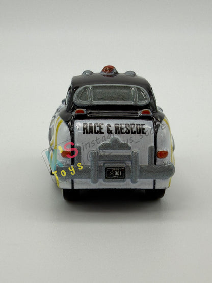 Loose Mini Racers Pixar Disney Cars, RACE AND RESCUE SHERIFF - Mint / Near Mint Condition