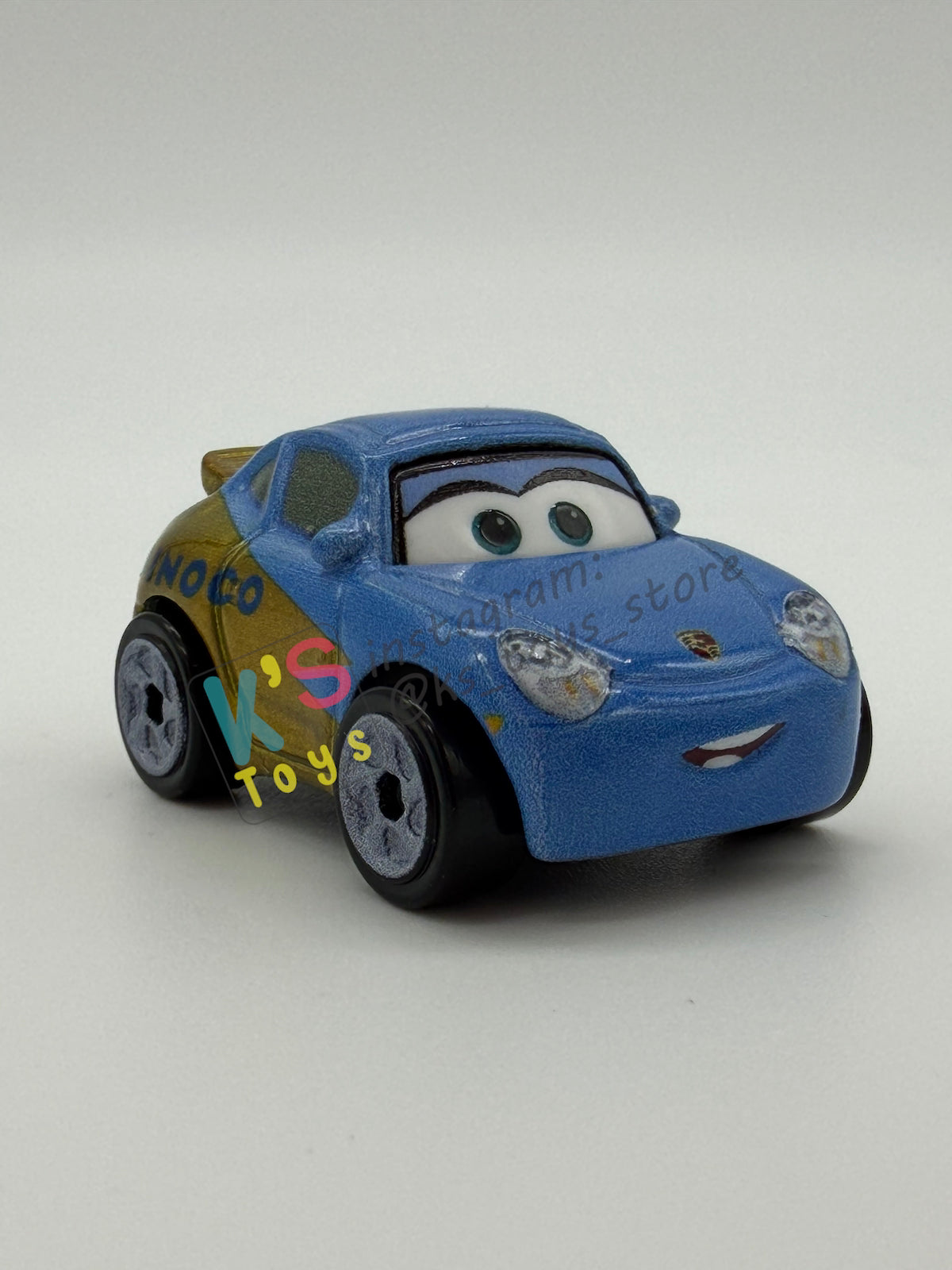 Loose Mini Racers Pixar Disney Cars, DINOCO WRAP SALLY - Mint / Near Mint Condition