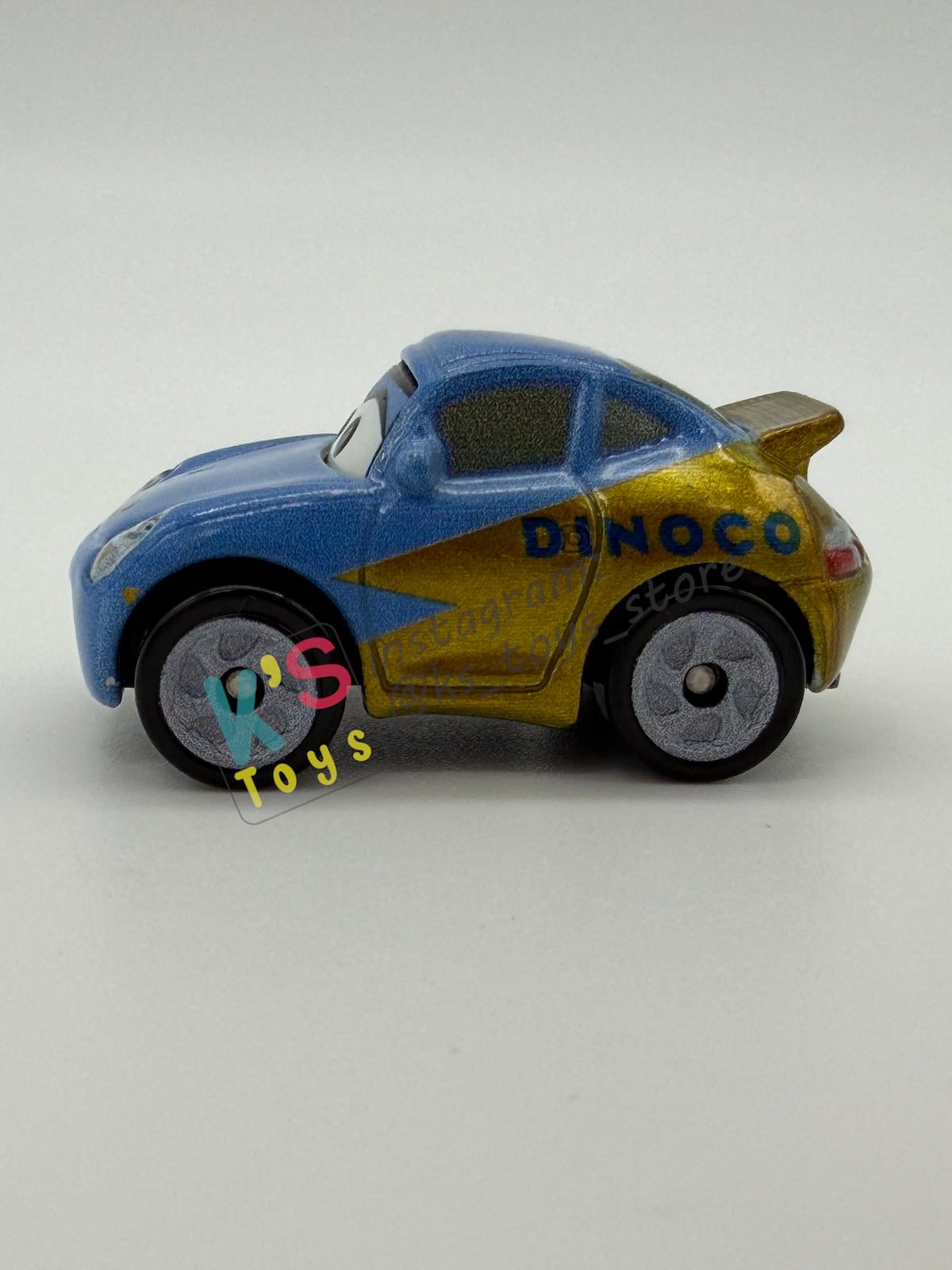 Loose Mini Racers Pixar Disney Cars, DINOCO WRAP SALLY - Mint / Near Mint Condition