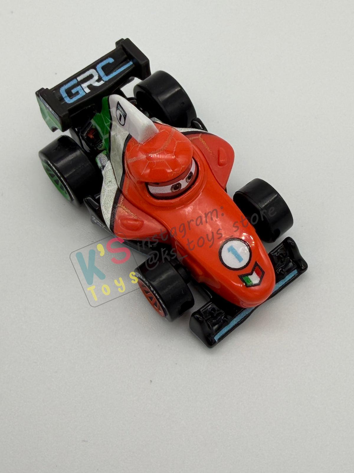 Loose Mini Racers Pixar Disney Cars, GRC FRANCESCO - Mint / Near Mint Condition