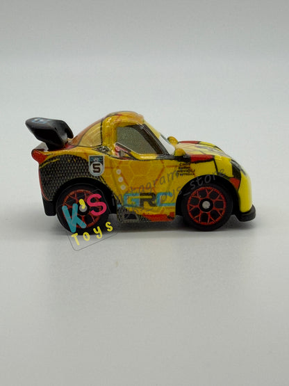 Loose Mini Racers Pixar Disney Cars, GRC MIGUEL - Mint / Near Mint Condition