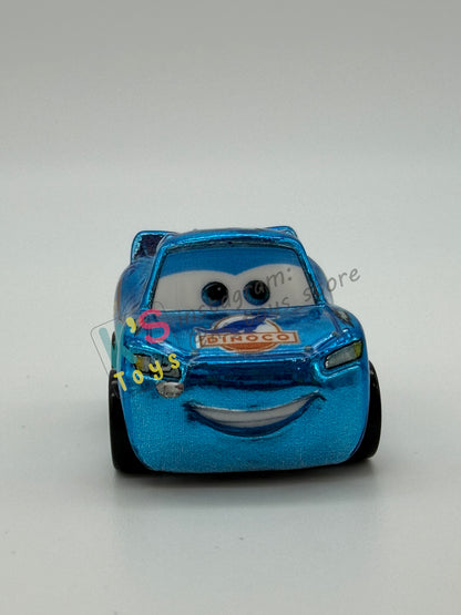 Loose Mini Racers Pixar Disney Cars, METALLIC DINOCO LIGHTNING MCQUEEN - Mint / Near Mint Condition