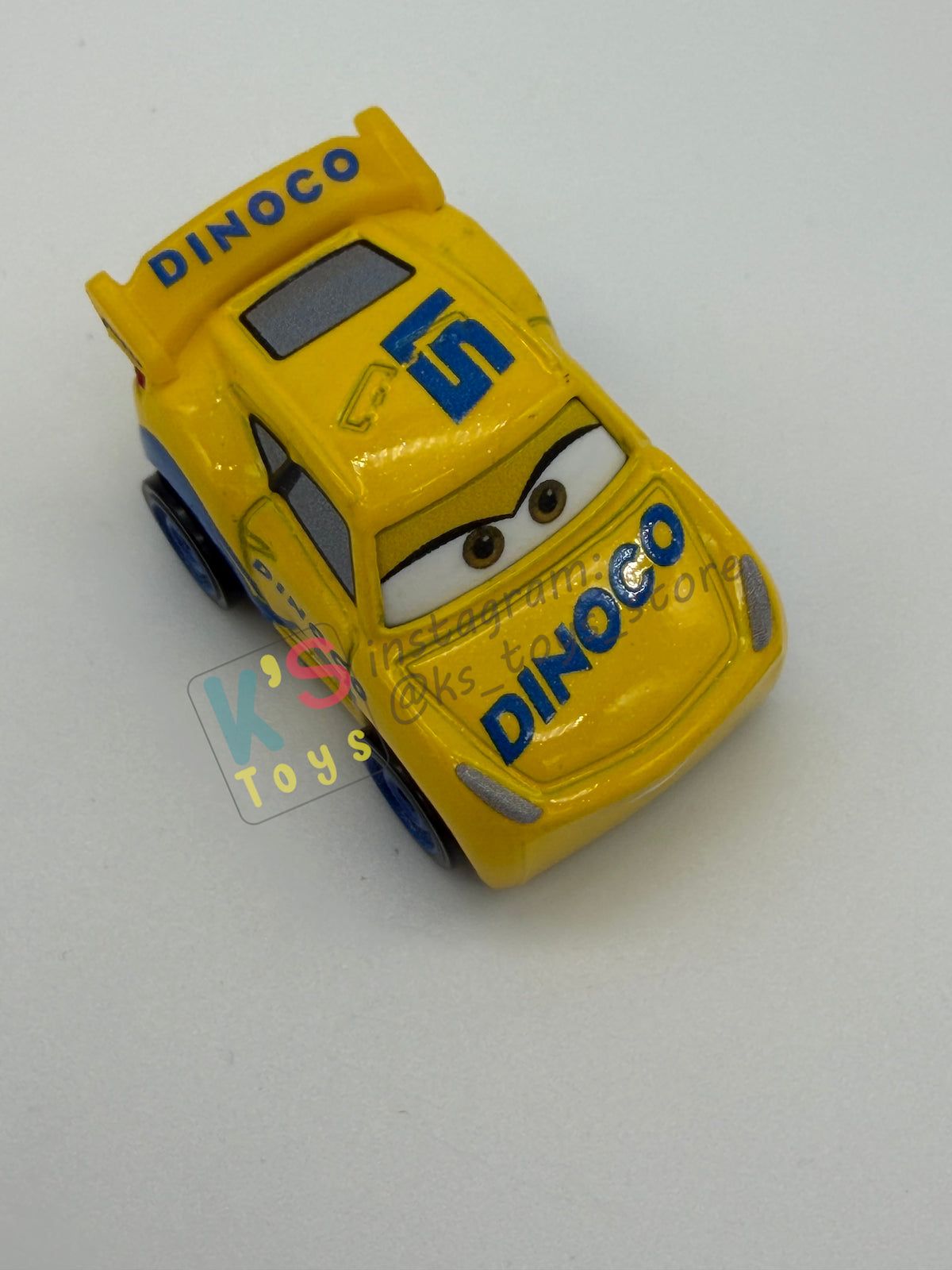 Loose Mini Racers Pixar Disney Cars, DINOCO CRUZ RAMIREZ - Mint / Near Mint Condition