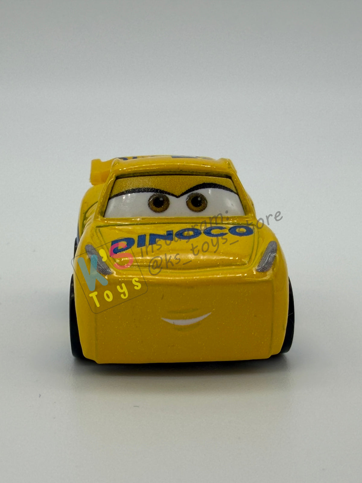 Loose Mini Racers Pixar Disney Cars, DINOCO CRUZ RAMIREZ - Mint / Near Mint Condition