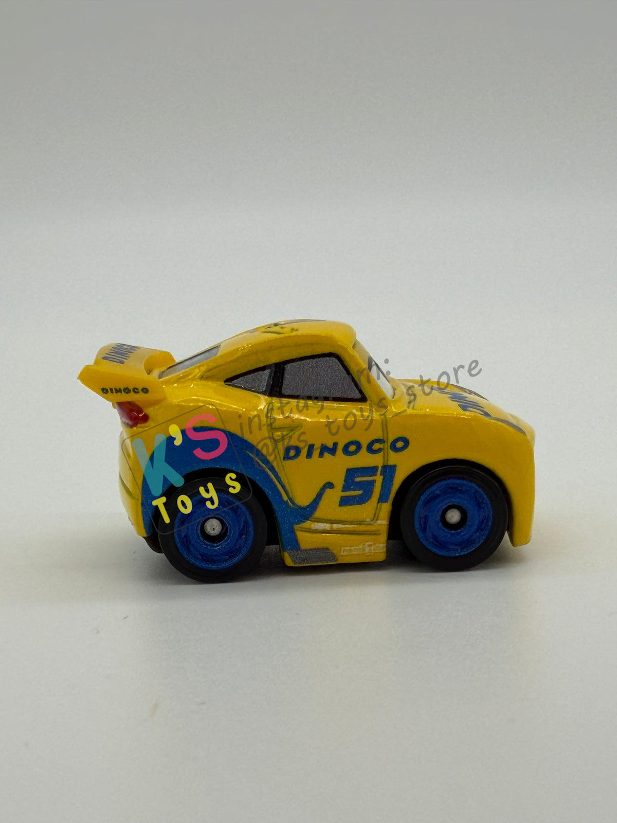 Loose Mini Racers Pixar Disney Cars, DINOCO CRUZ RAMIREZ - Mint / Near Mint Condition