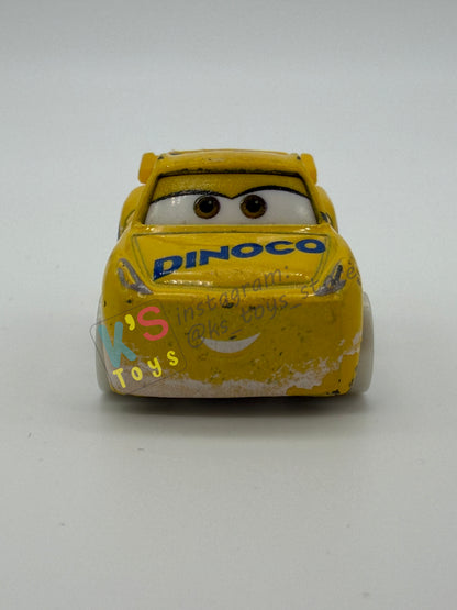 Loose Mini Racers Pixar Disney Cars, ADVENT CALENDAR DINOCO CRUZ RAMIREZ (SNOWY) - Good Condition