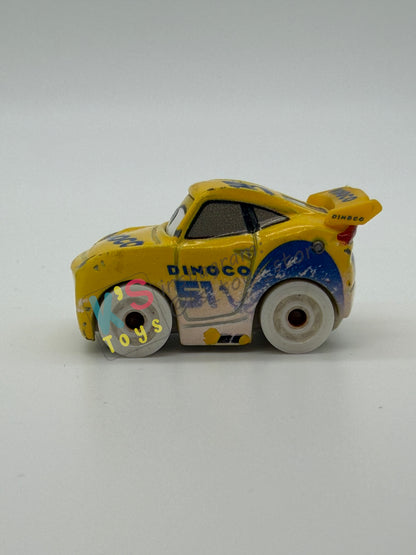 Loose Mini Racers Pixar Disney Cars, ADVENT CALENDAR DINOCO CRUZ RAMIREZ (SNOWY) - Good Condition
