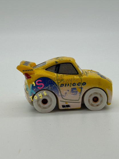 Loose Mini Racers Pixar Disney Cars, ADVENT CALENDAR DINOCO CRUZ RAMIREZ (SNOWY) - Good Condition