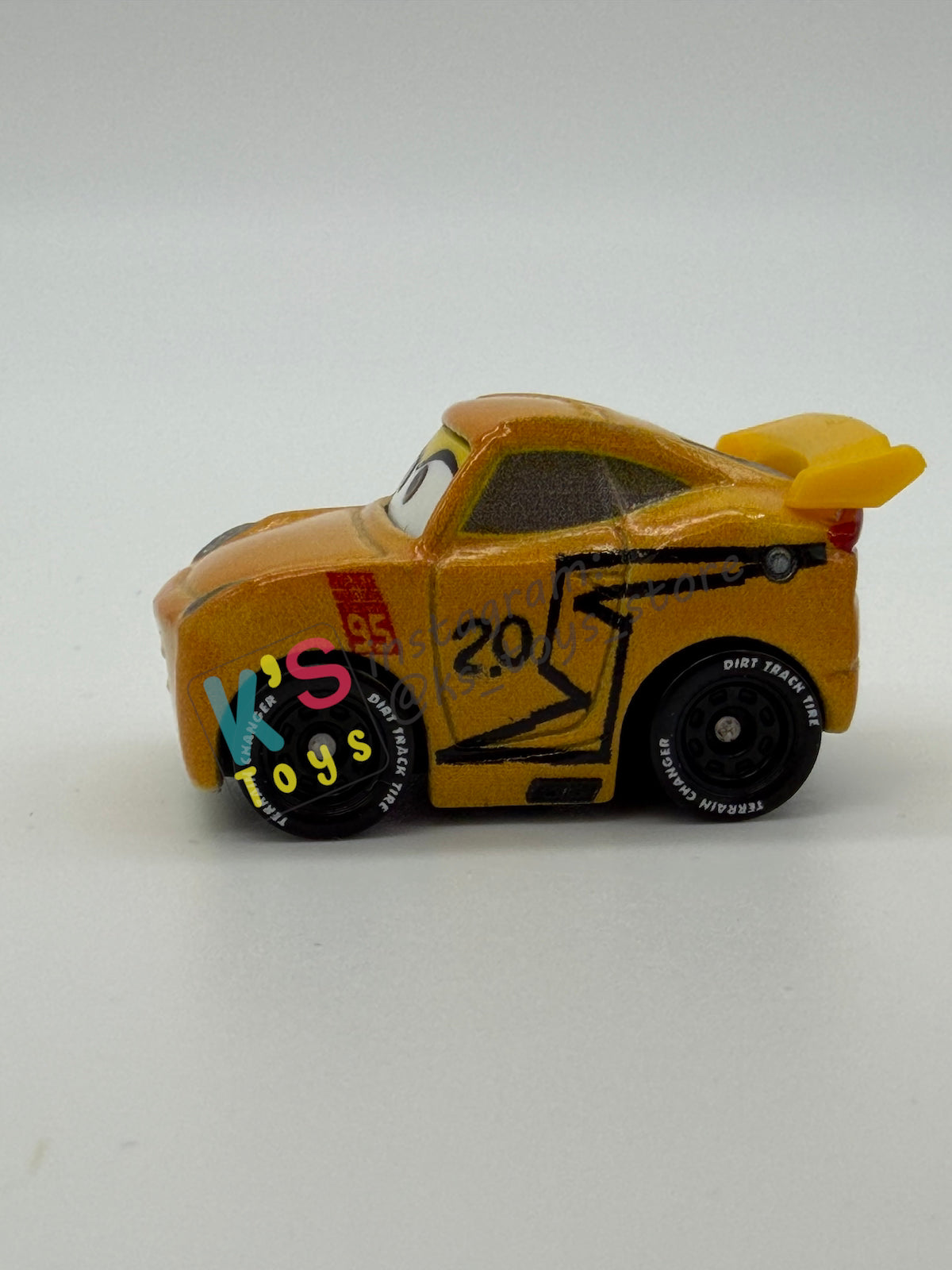 Loose Mini Racers Pixar Disney Cars, GLOW THMASVILLE CRUZ RAMIREZ - Mint / Near Mint Condition