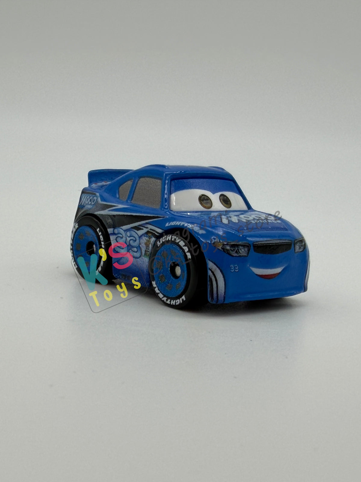 Loose Mini Racers Pixar Disney Cars, DUD THROTTLEMAN - Mint / Near Mint Condition