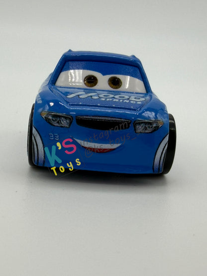 Loose Mini Racers Pixar Disney Cars, DUD THROTTLEMAN - Mint / Near Mint Condition