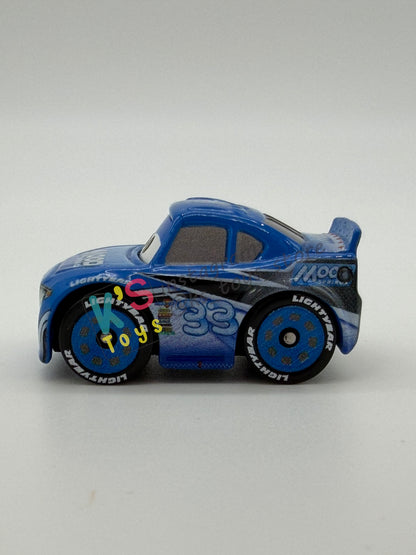 Loose Mini Racers Pixar Disney Cars, DUD THROTTLEMAN - Mint / Near Mint Condition